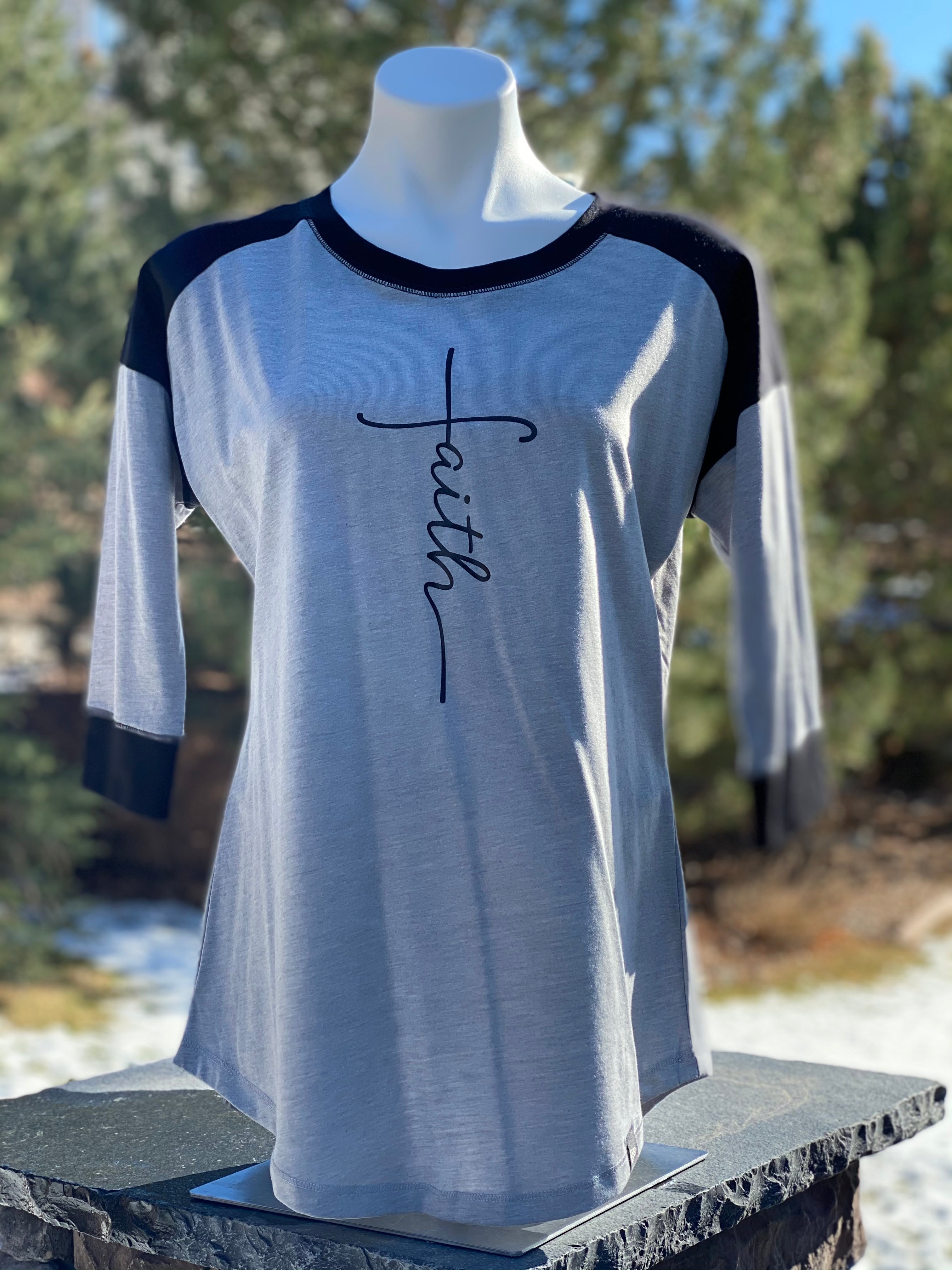 “Faith Connection“asymmetry nosleeve tee Faith Connection Asymmetrical Sleeveless Tee